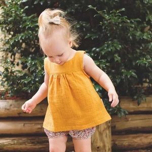 Baby Cotten linen blouse
